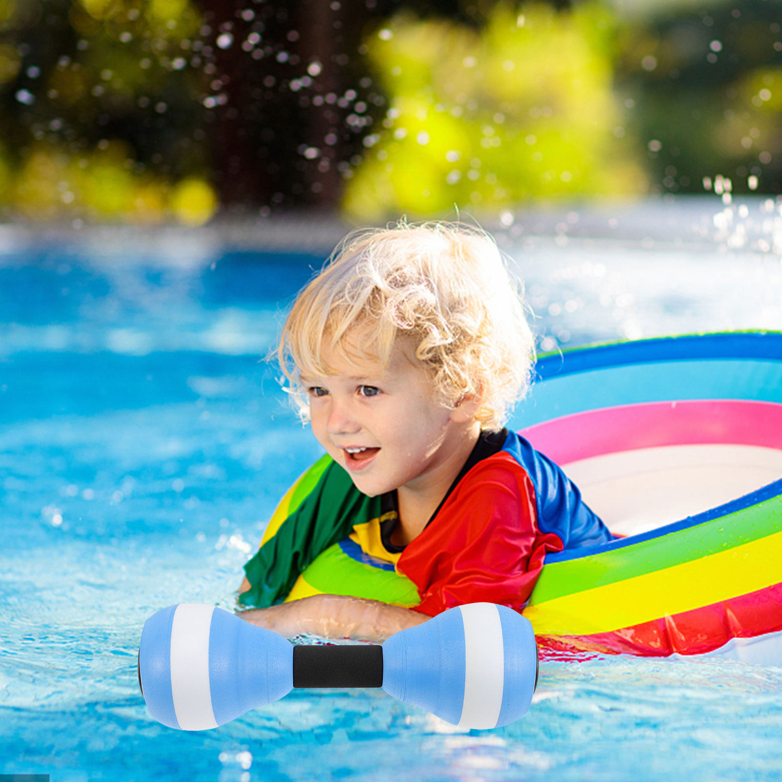 Aquatic Aerobics - 1Pair Aquatic Exercise Dumbbells Water Dumbbells