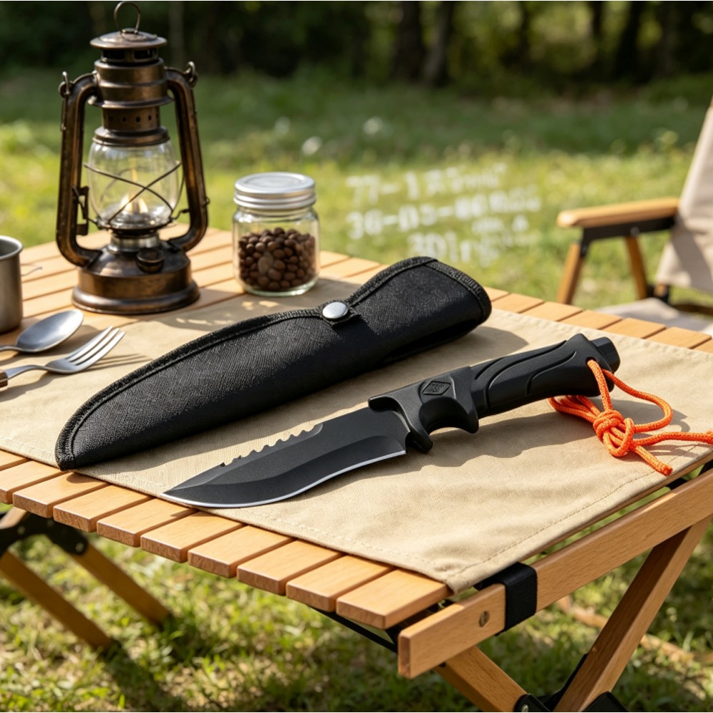 Multi-Purpose Camping Survival - đánh giá và giá Dive Knife Titanium