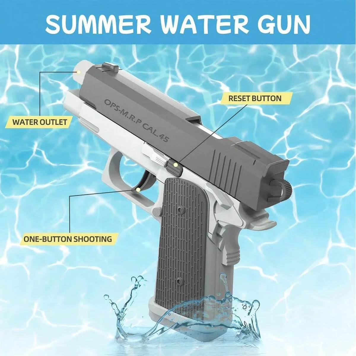 Toy Water Guns Pistol Toy Squi - đánh giá và giá Aquatic Sports