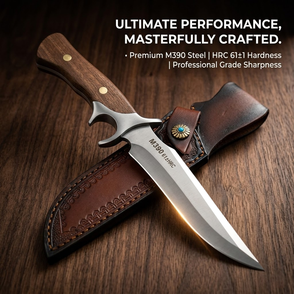 Outdoor Pocket knife M390 stee - đánh giá và giá Dive Knife Titanium