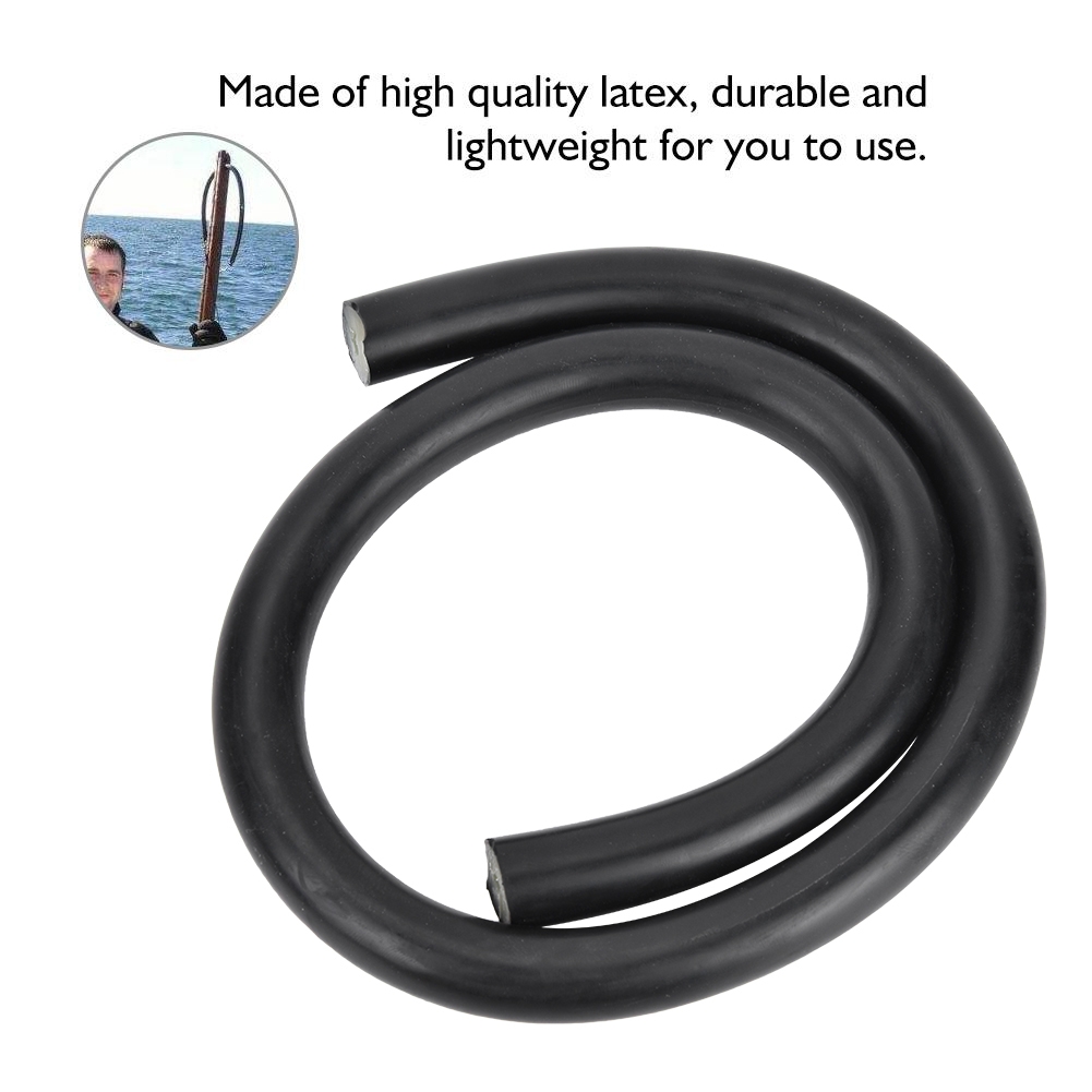 3*16MM Black Speargun Band Sli - đánh giá và giá Speargun Rubber Band