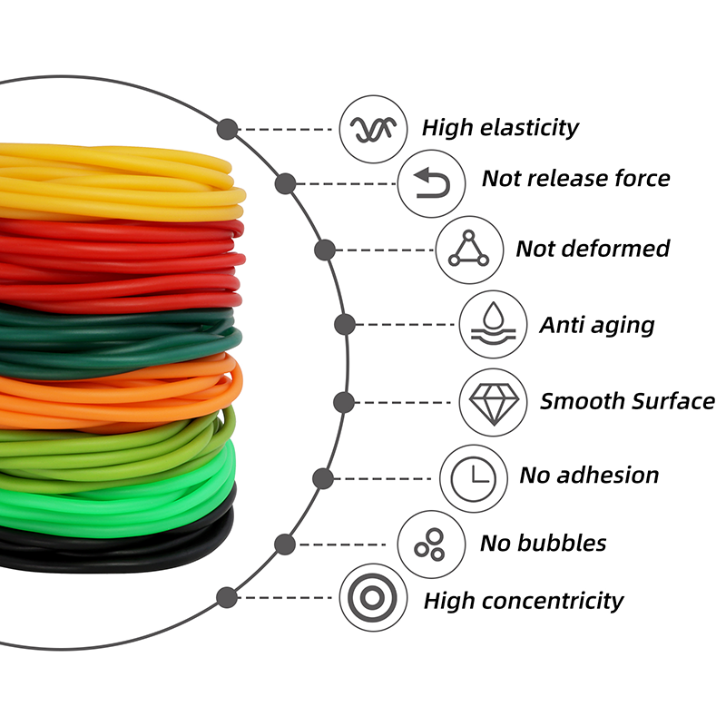 1M Latex Rubber Tubing Tube ID - đánh giá và giá Speargun Rubber Band